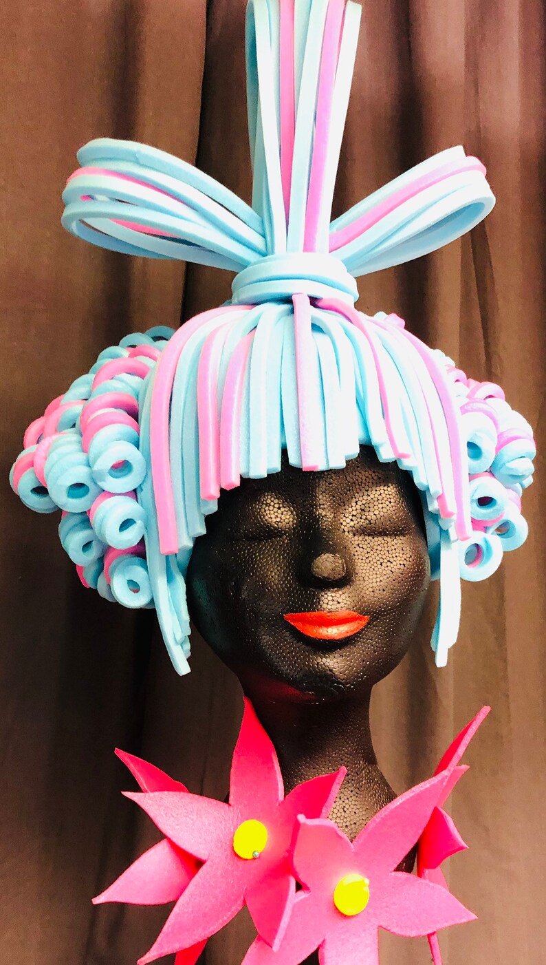 Foam Wig / Foampruik PRISCILLA2 ETSY014 Etsy