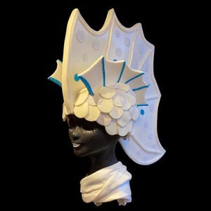 FOAM headpiece WANDA ETSY003