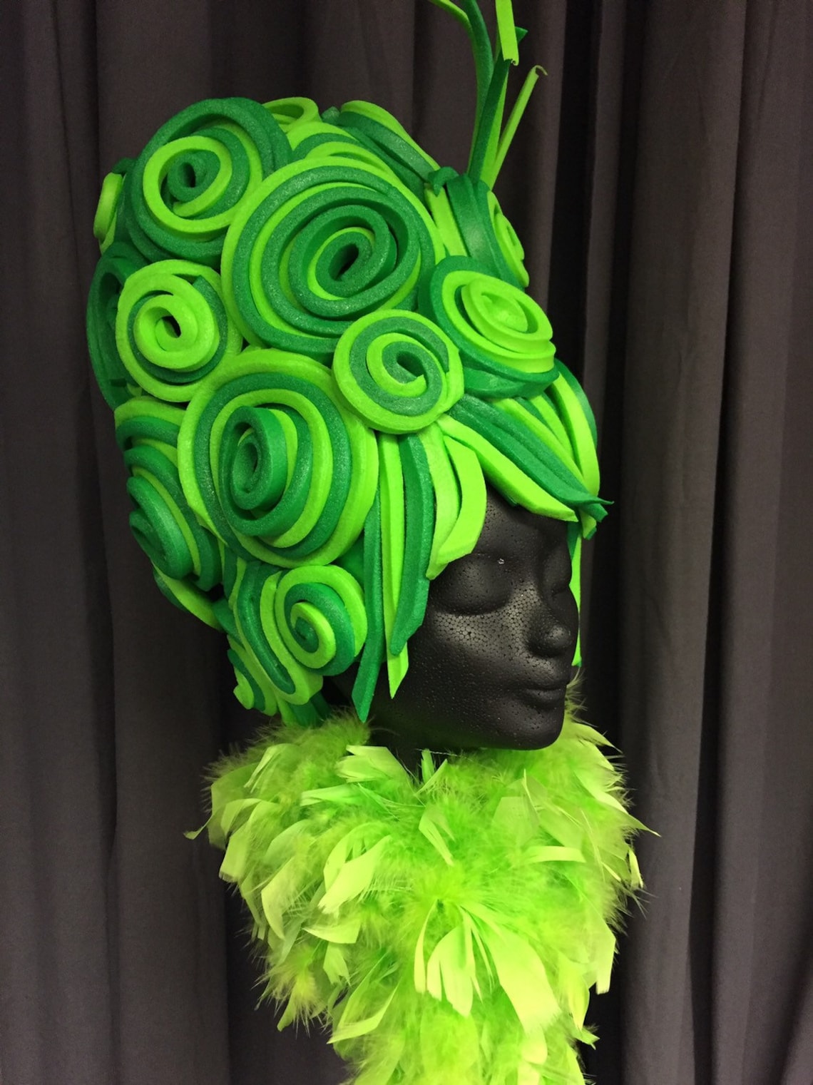 Foam wig / foam pruik GARDEN ETSY010 Etsy