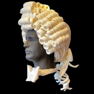 Foam wig / headpiece BAROQUE ETSY0001