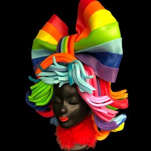 Foam Wig RAINBOW ETSY046