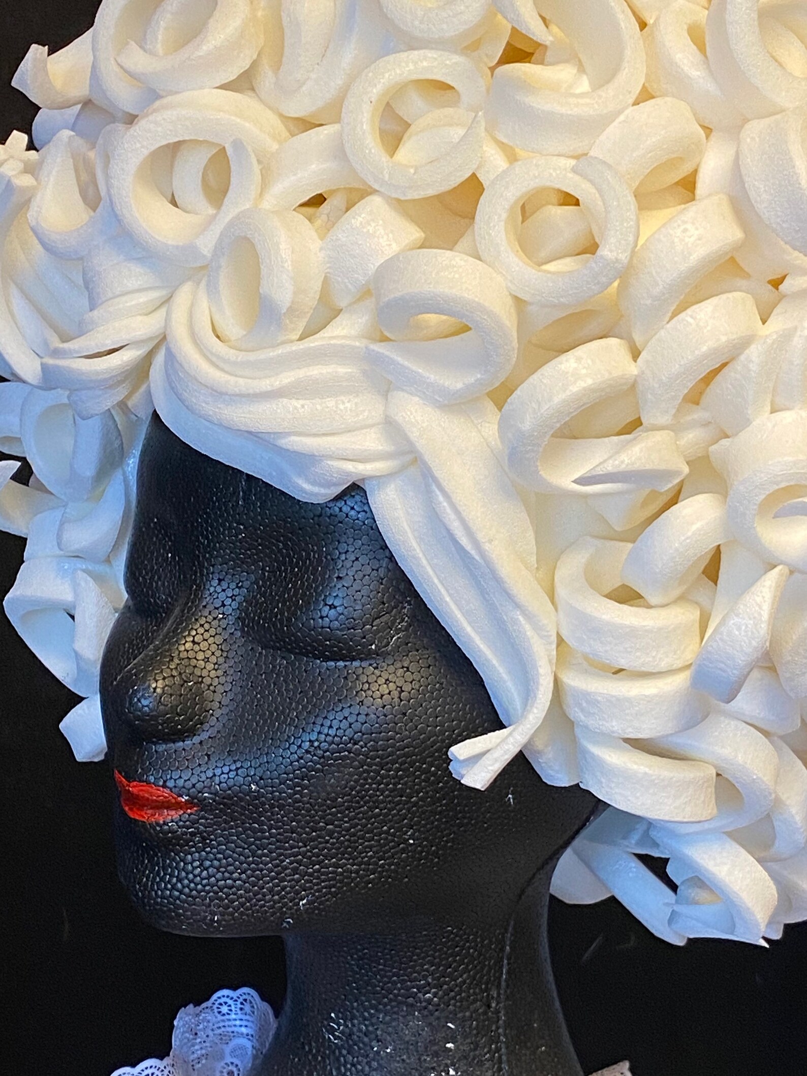 Foam Wig / Headpiece CURLES ETSY083 Etsy