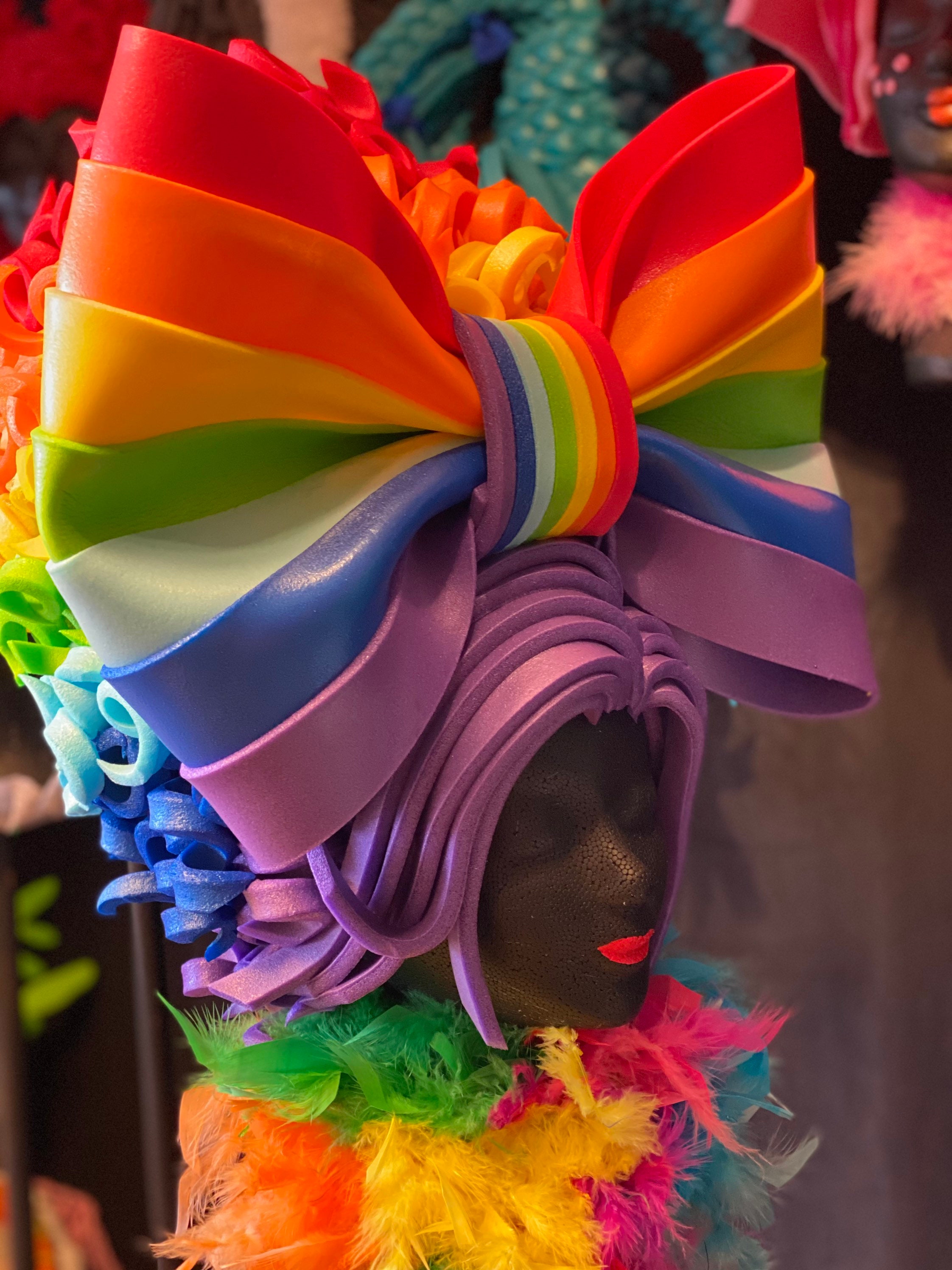 Foam Wig HAPPINESS ETSY084 Etsy UK