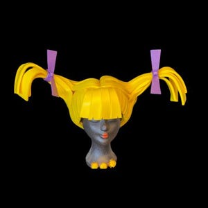 Nakrycie głowy/Peruka piankowa ANGELICA RUGRATS ETSY117