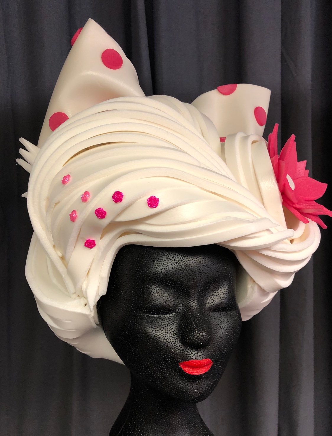 Foam wig / foampruik Nicolet ETSY0038 Etsy