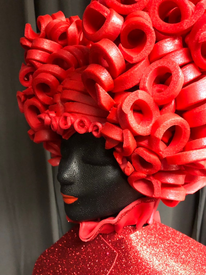 Foam Wig / Foampruik CLASSY CURLES ETSY011 Etsy