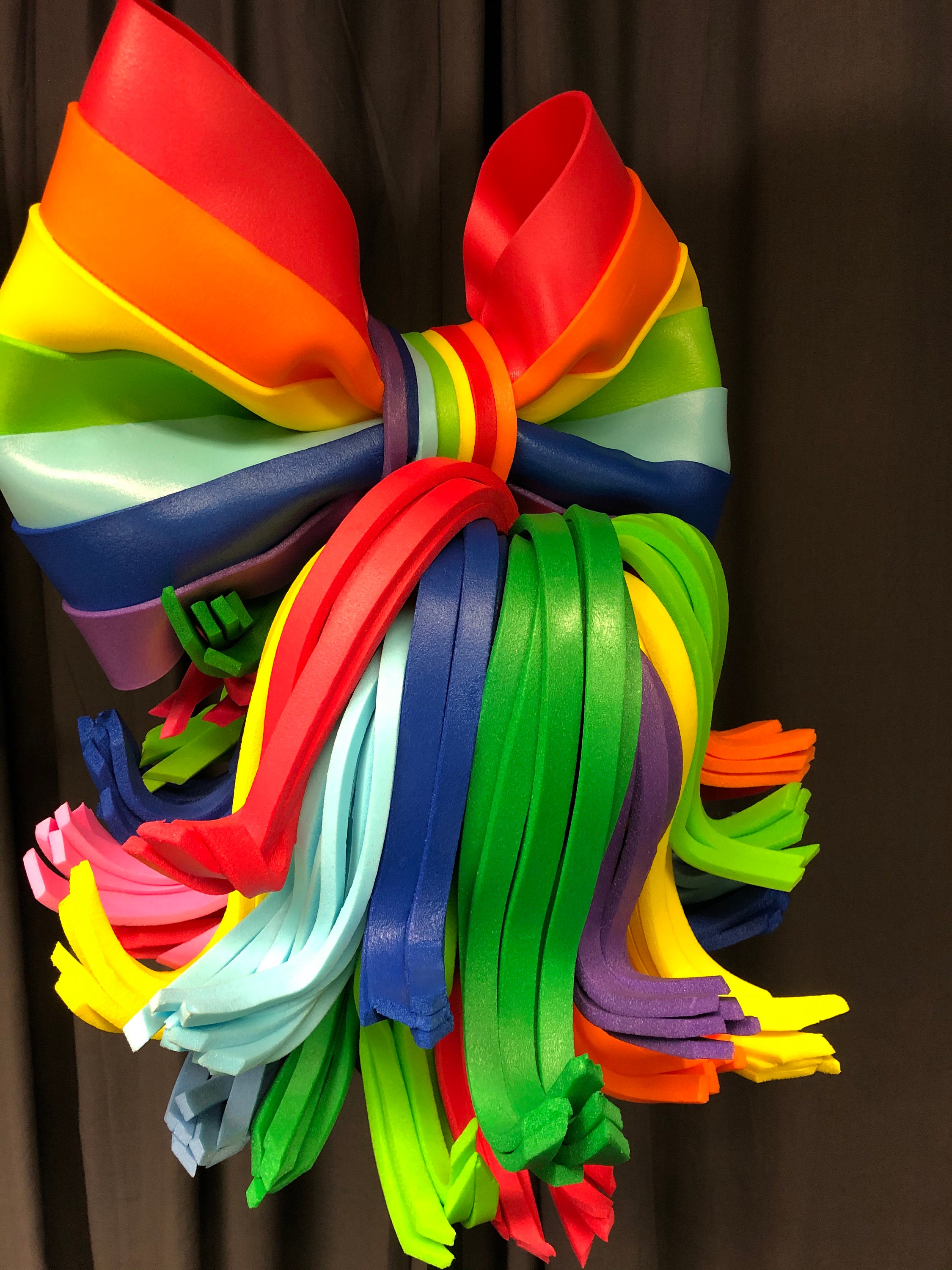 Foam Wig RAINBOW ETSY046 Etsy