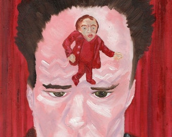 Twin peaks David Lynch James Hurley painting