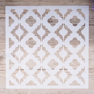 Estêncil - Estêncil de parede - Estêncil de scrapbooking - Padrão de estêncil - Estêncil de pintura - Estêncil artesanal - Estêncil de decoração DIY (40010-A)