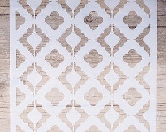 Stencil - Wall stencil - Scrapbooking stencil - Stencil pattern - Painting stencil - Craft stencil - DIY Decor Stencil (40010-A)