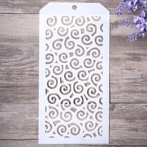 Ornament Stencil For Walls Painting, for Stamp Album, Scrapbooking Stamping (31510)