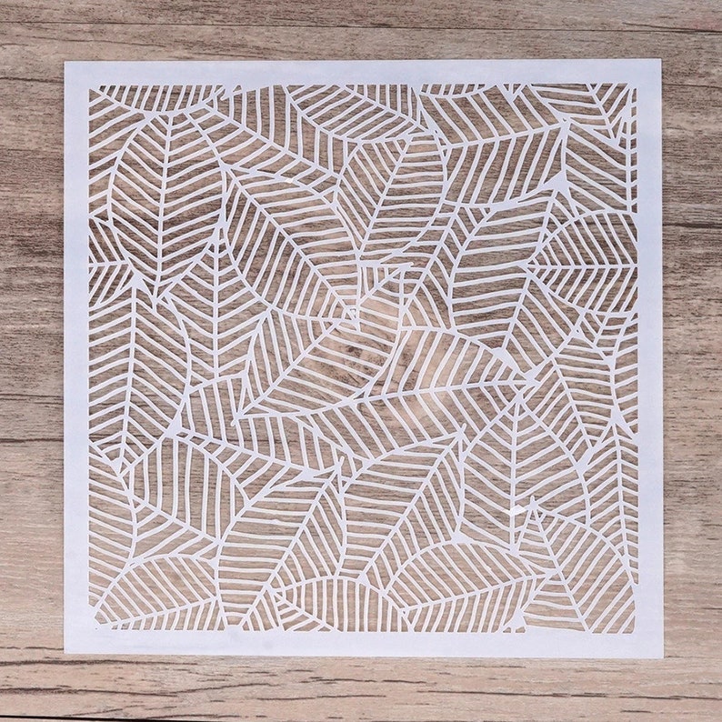 Flower Leaf DIY Stencil For Scrapbooking Stamping Wall Etsy flower-leaf-diy-stencil-for-scrapbooking-stamping-wall-etsy