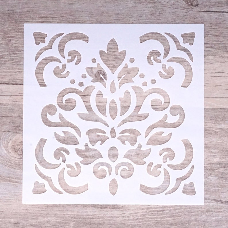 Scrapbooking Stencil DIY Decor Stencil Wall Stencil Etsy