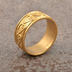 Gold Stack Band, 18k Gold Filled Ring,Wave Ring. Infinite Wave,Surfers Waves ,Big Wave ,spiritual Wave ,Ocean Wave Ring