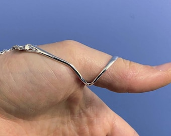 Anillo de férula ajustable para pulgar: Alivio de la artritis, protección articular