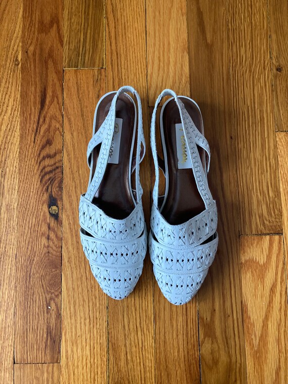 Vintage White Huaraches by Picassos; Size 8.5; Mad