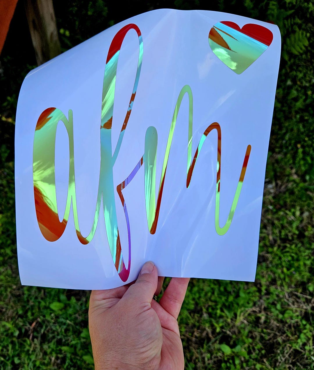 Monogram Decal Sticker, Vinyl Decal Sticker, Personalized Decal Sticker ...