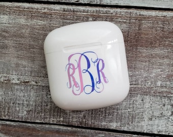Personalized Monogram Vinyl Decal: Car, Window, Tumbler