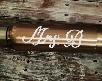 Monogram Decal,Decal For Cups,personalized Decal,Decal For bottle,Name Decal,Tumbler Decal,Yeti Decal