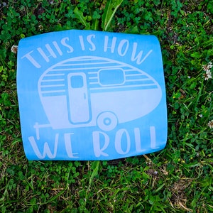 Camping Vinyl Decal Sticker, Sticker For Camper, Waterproof Camping Sticker, RV Decal Sticker, Camping Decor, Camper Decal Sticker