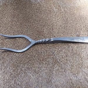 Serving Fork, hand forged from Stainless Steel