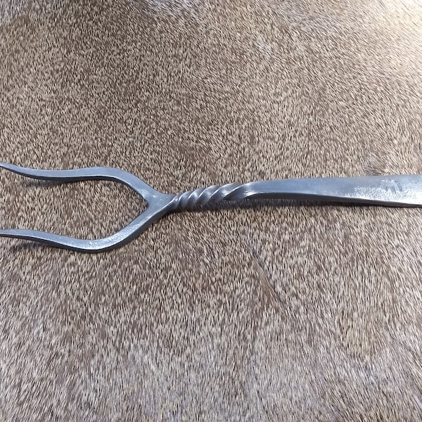 Serving Fork, hand forged from Stainless Steel