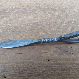 Hand Forged Stainless Steel oyster shucker, oyster opener