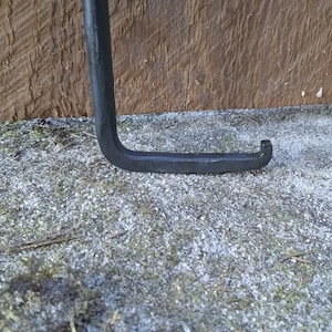 Fireplace Poker, Small, hand forged