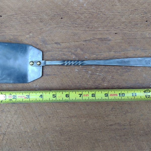 Elegant Hand forged stainless steel spatula