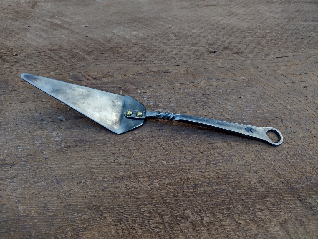 Cheesecake Knife, Hand From Stainless Steel Etsy