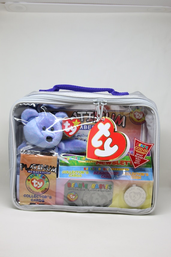 UNOPENED Rare Mint 1999 Ty Beanie Baby Platinum Membership Set - Etsy