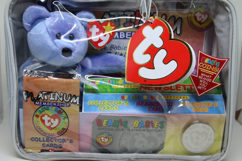 UNOPENED Rare Mint 1999 Ty Beanie Baby Platinum Membership Set Etsy