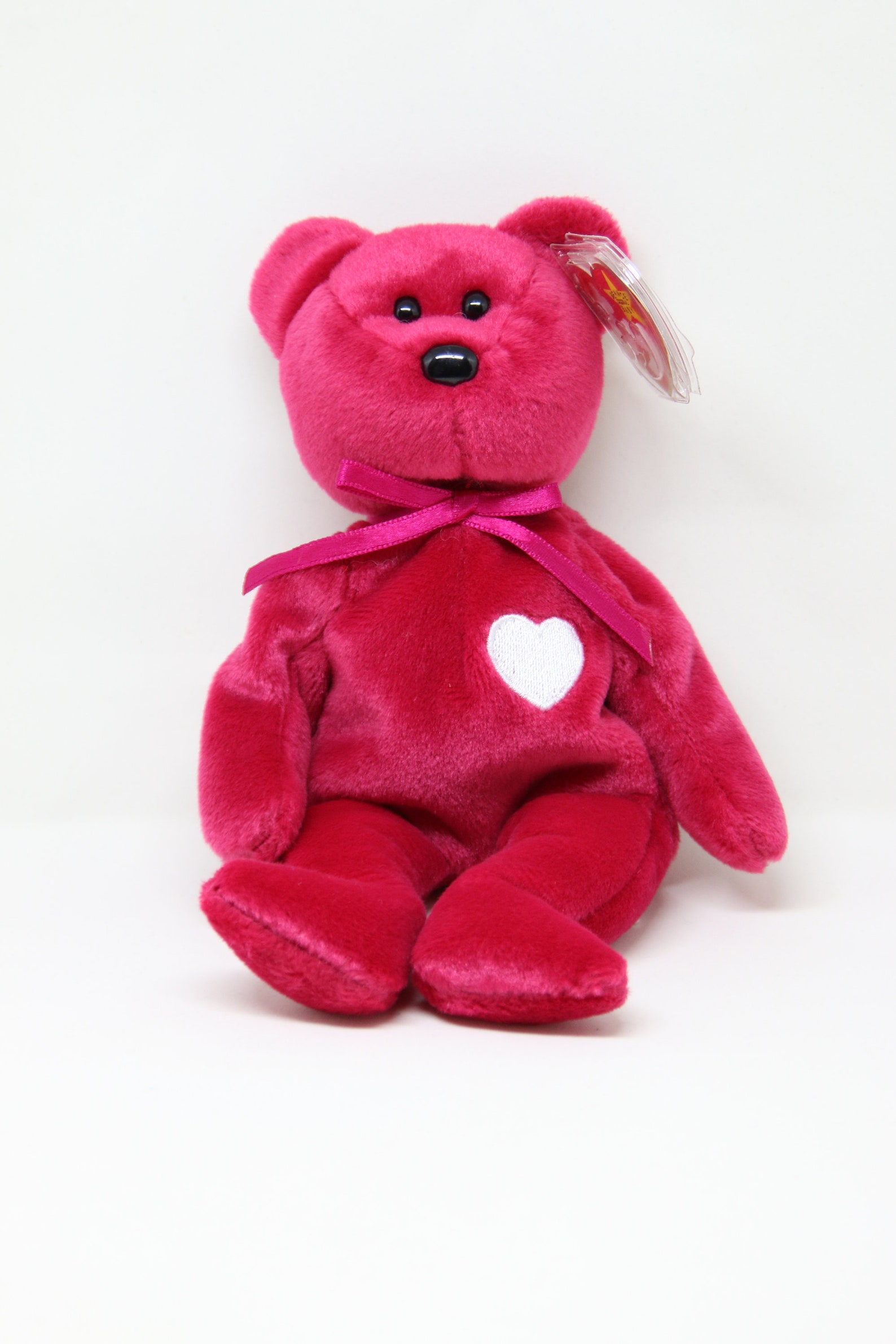 Very Rare TY Valentina Bear Beanie Baby With Errors Etsy