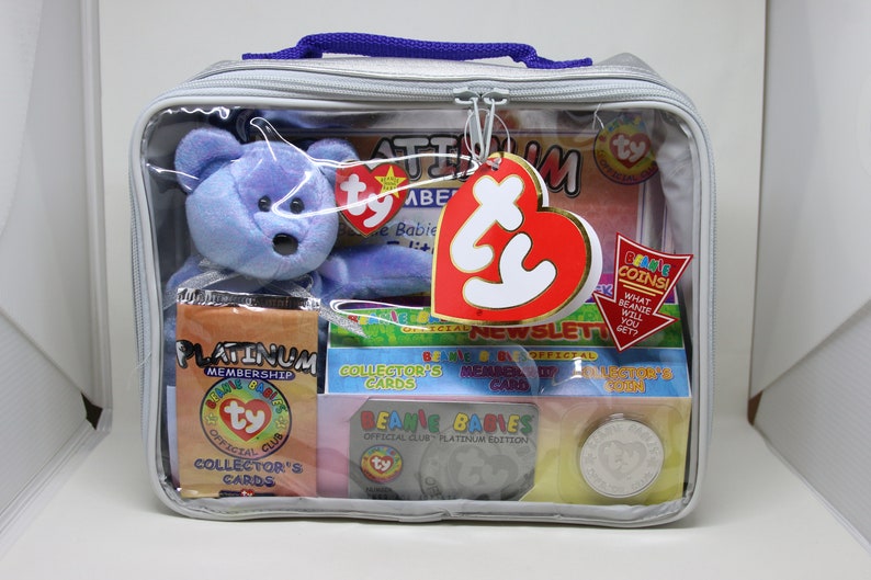 UNOPENED Rare Mint 1999 Ty Beanie Baby Platinum Membership Set Etsy