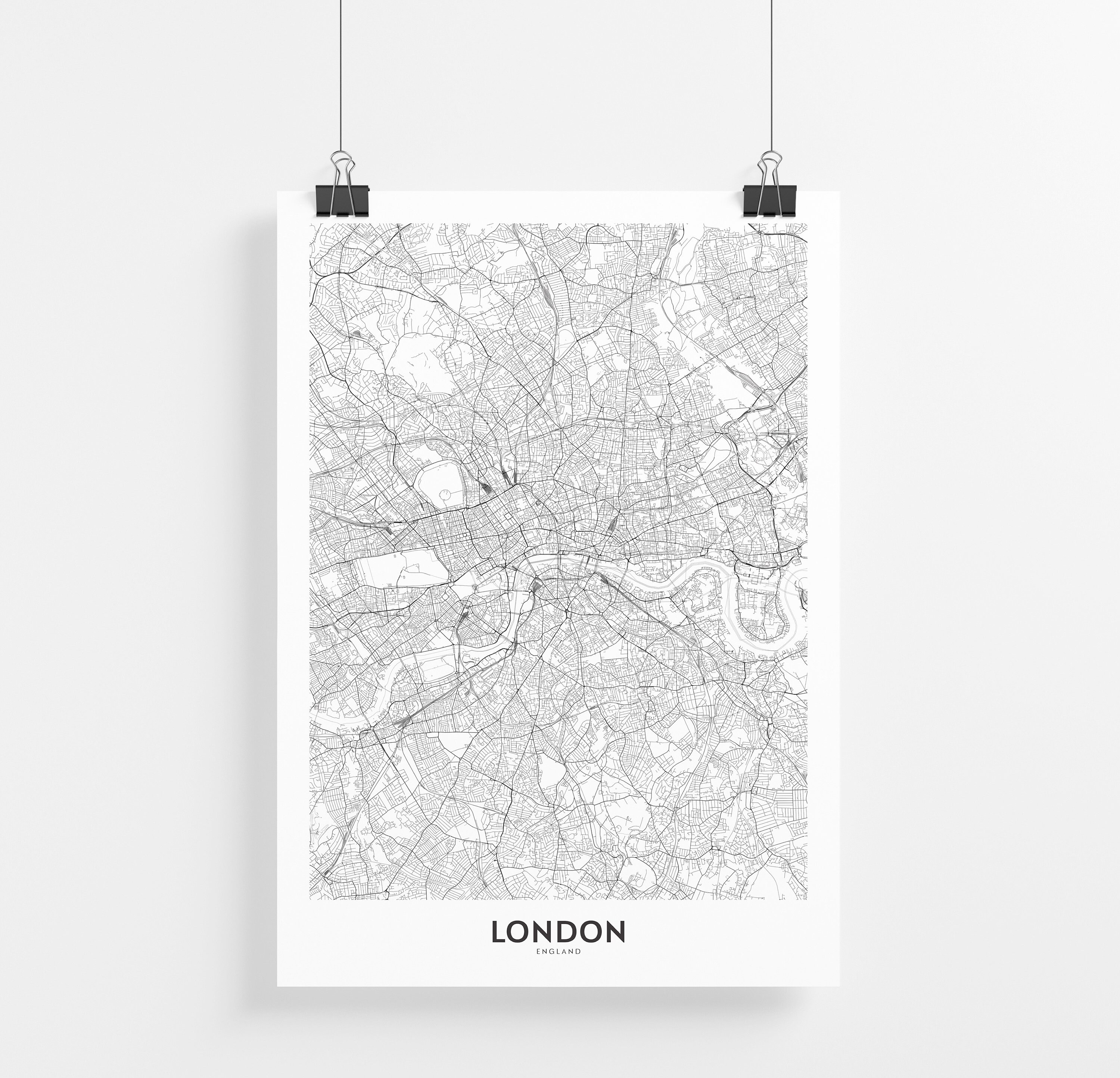City Map Prints 3 for 2 City Maps Map Prints Custom Map Etsy