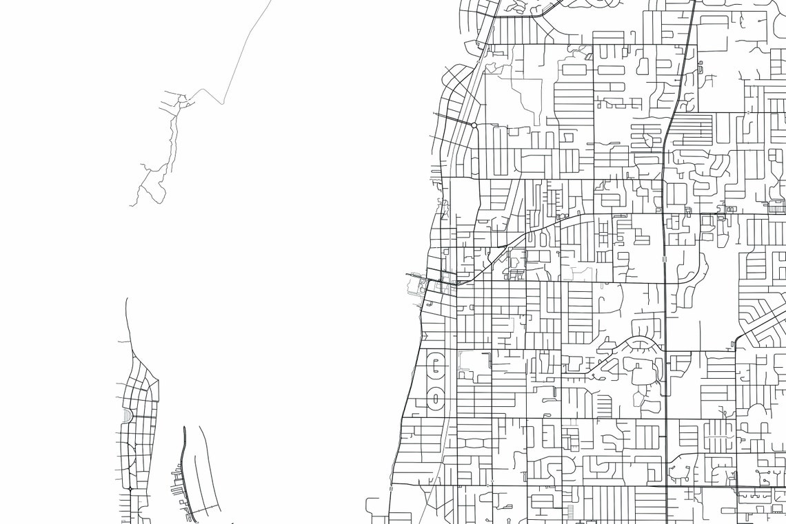 Dunedin Map Print City Map Wall - Il 1140xN.2086750090 Ji3c