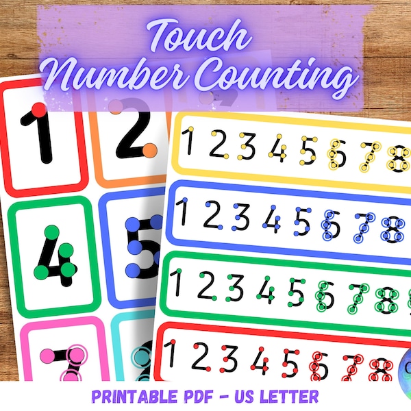 Kid’s Touch Counting – Teaching Tool- Numbers and Math