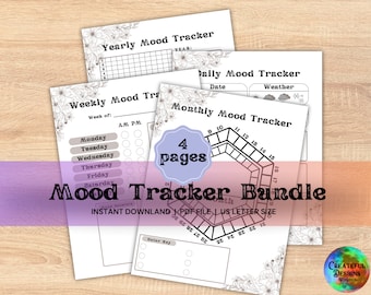 Mood tracker Bundle - Printable