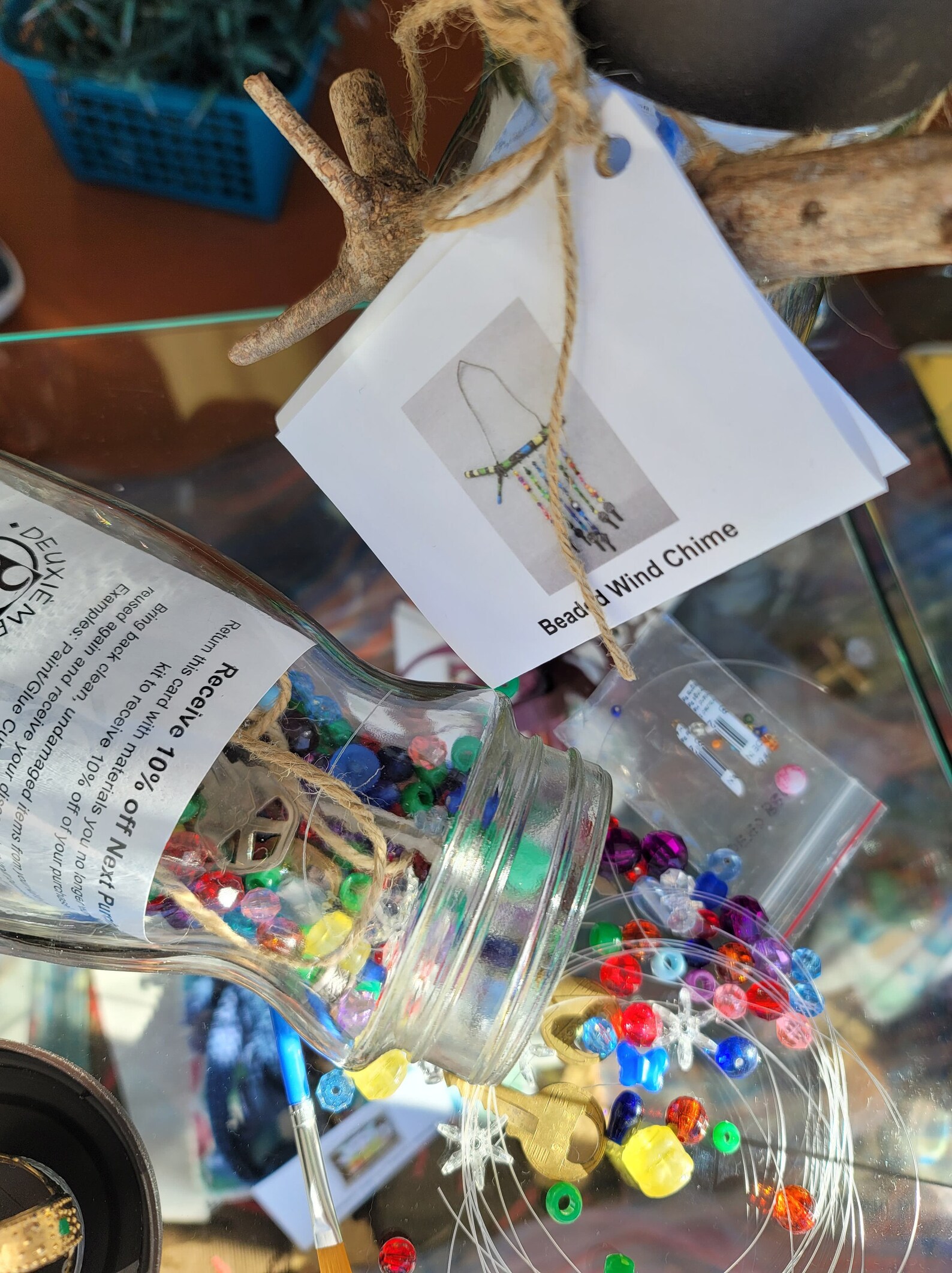 Beaded Wind Chime Kit Etsy