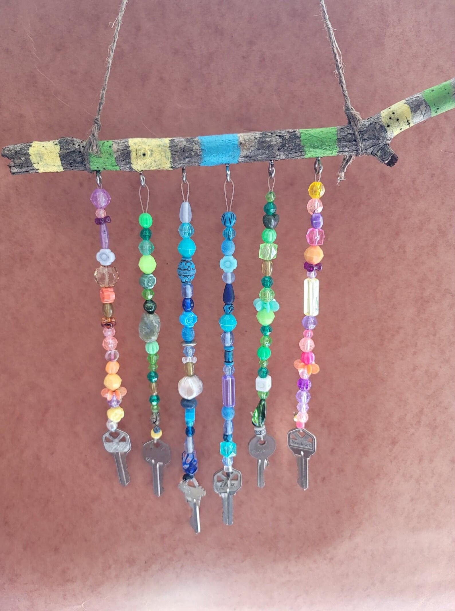 Beaded Wind Chime Kit Etsy