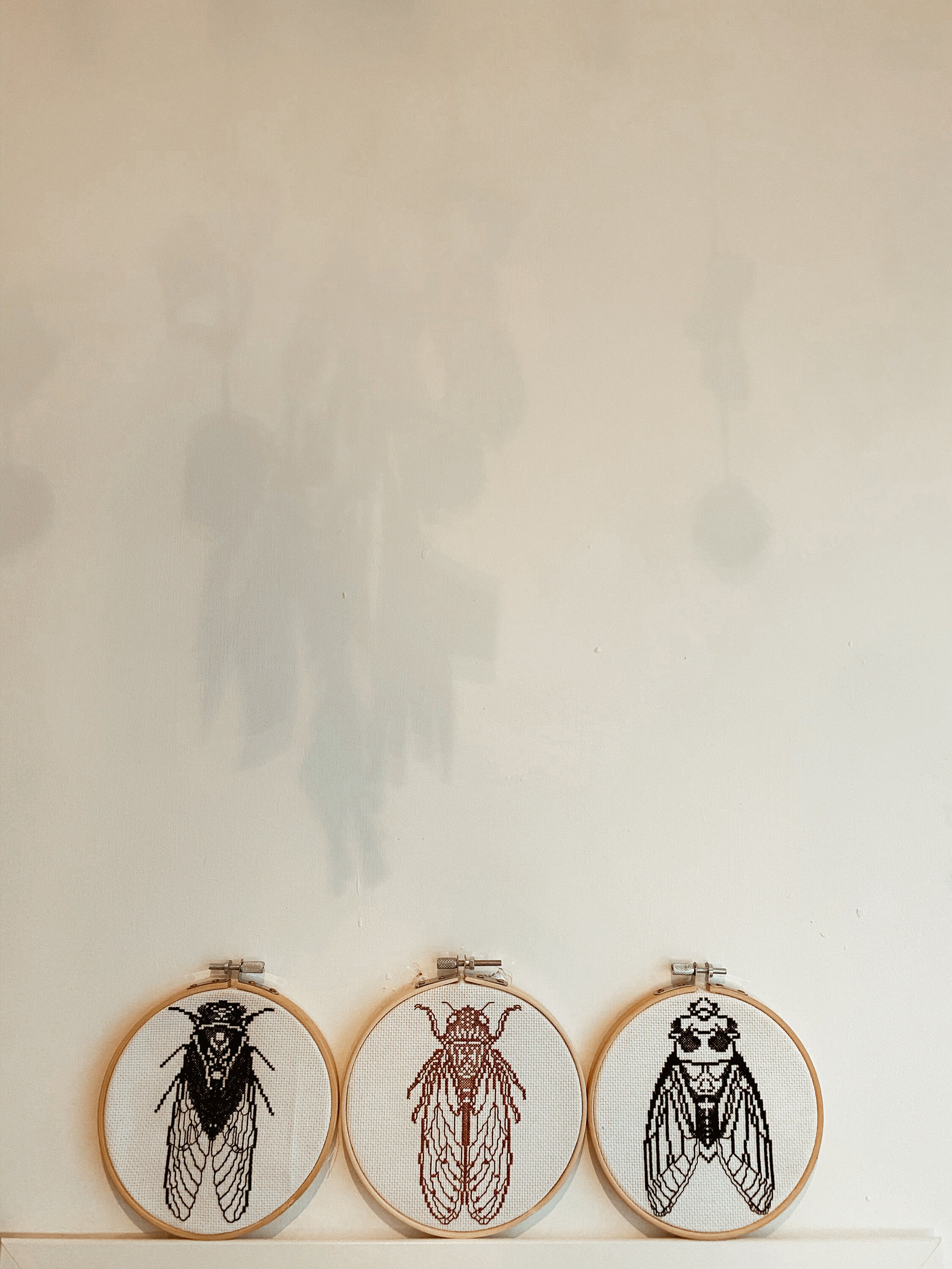 Cross Stitching Patterns Cicada Fig. 07, 08 and 09 - Etsy