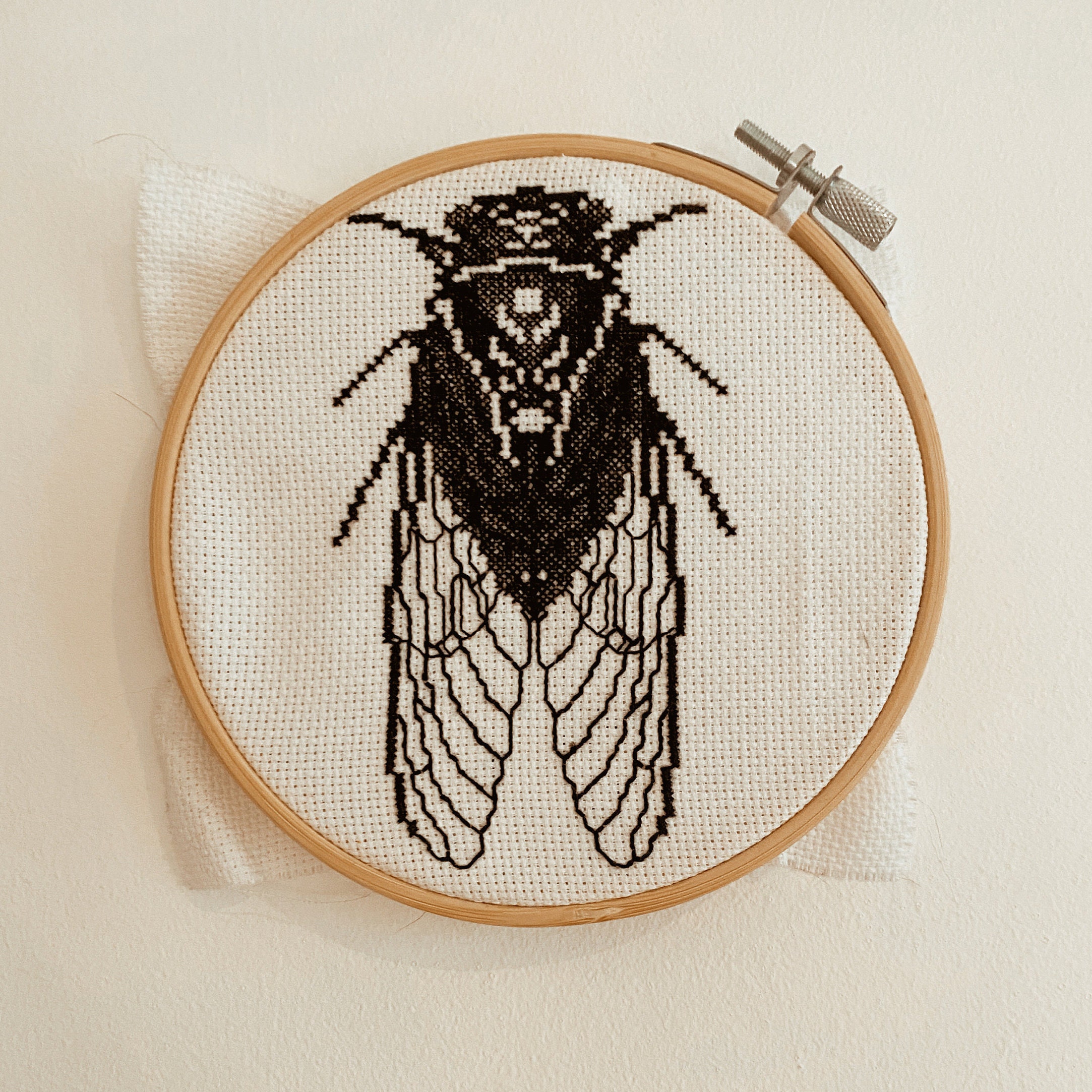 Cross Stitching Pattern Cicada Fig. 07 - Etsy