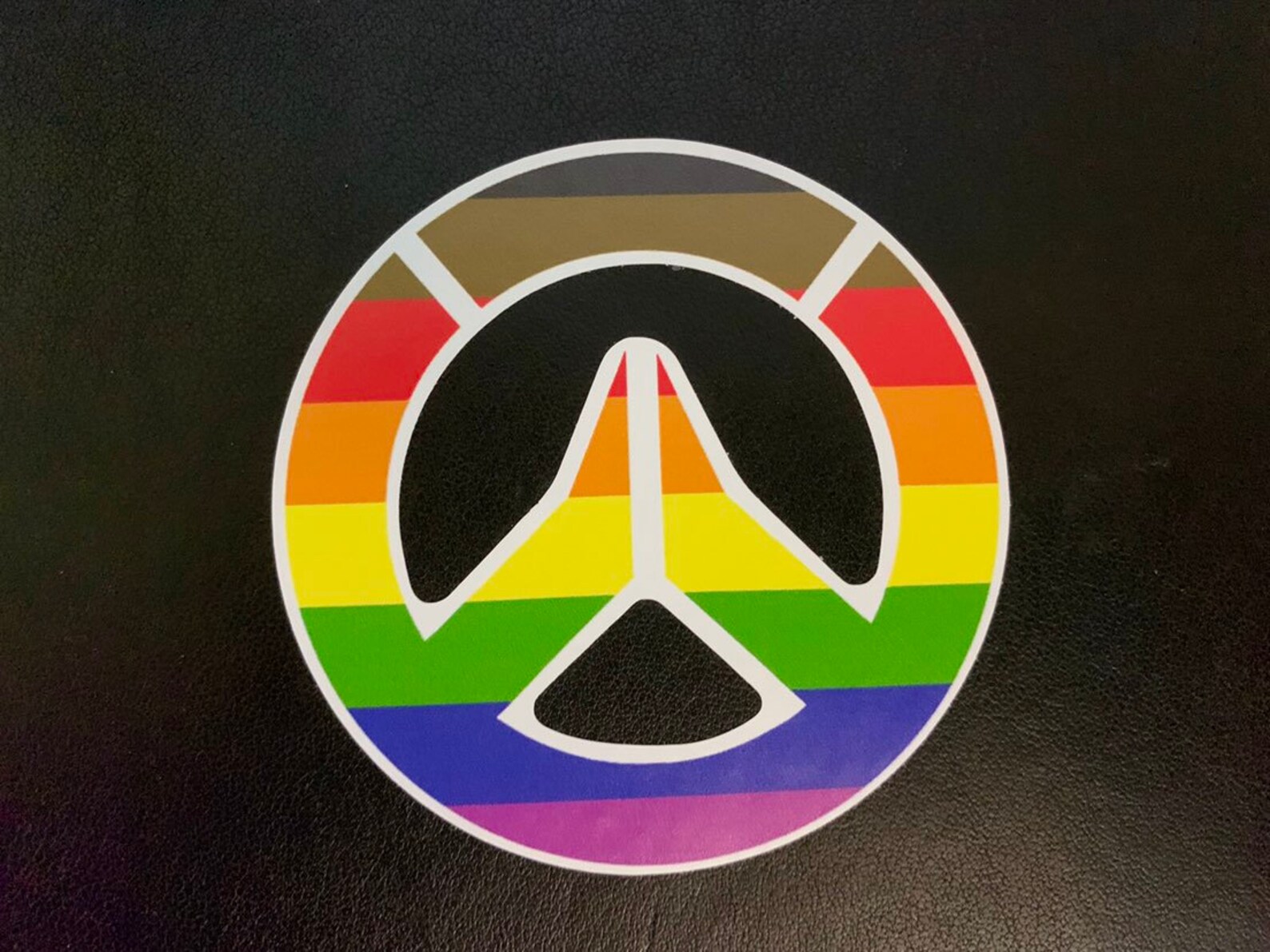 Overwatch Pride Vinyl Weatherproof Die Cut Sticker Etsy