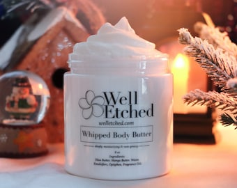 Sugar Cookies Whipped Body Butter Shea and Mango Non-greasy Moisturizer Free Shipping Seasonal Scent