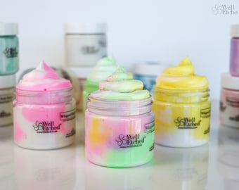 Pick 5 Body Butter Whipped Shea and Mango butter Non-greasy Natural Moisturizer Whipped Body Butter Travel size Lotion Sampler set Gift