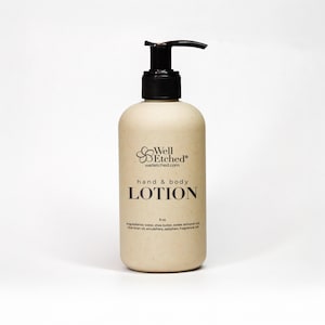 Lemongrass Handmade Hand and Body Lotion Shea Butter Natural Moisturizer Skincare Velvety Smooth