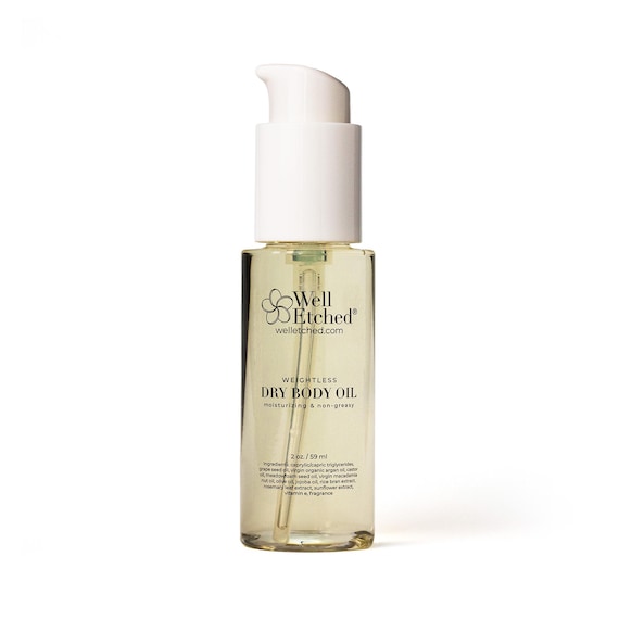 Tobacco Vanilla Body Oil Lightweight Dry All Over Body Oil and Hair Oil  Natural Oils Scented Massage Oil After Shower Moisturizer Non-greasy
