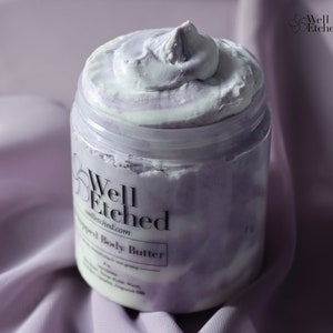 Plumeria Whipped Body Butter shea butter mango butter Non-greasy Natural Moisturizer