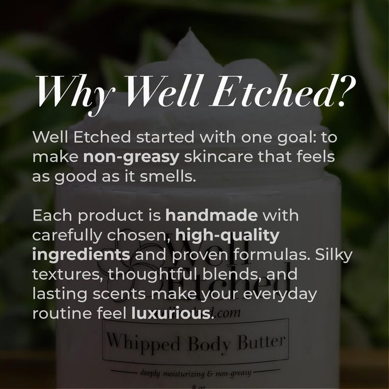 TRUE SAMPLES Whipped Body Butter Non-greasy Whipped Natural Shea and Mango Body Butter immagine 9