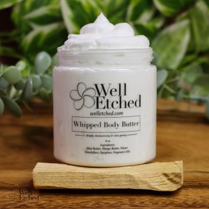 Mens Line Whipped Body Butter shea butter mango butter Non-greasy Natural Moisturizer The Perfect Man Father&#39;s Day